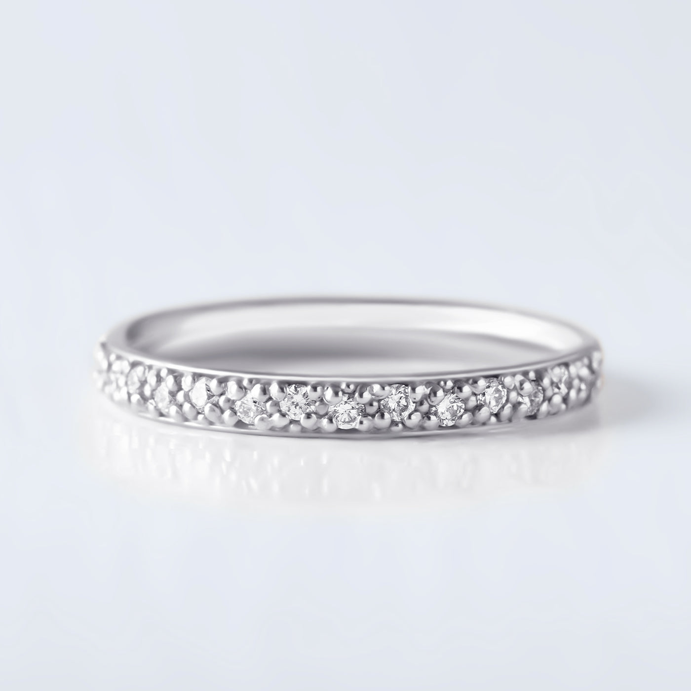 Anna ~ Diamond Wedding Band