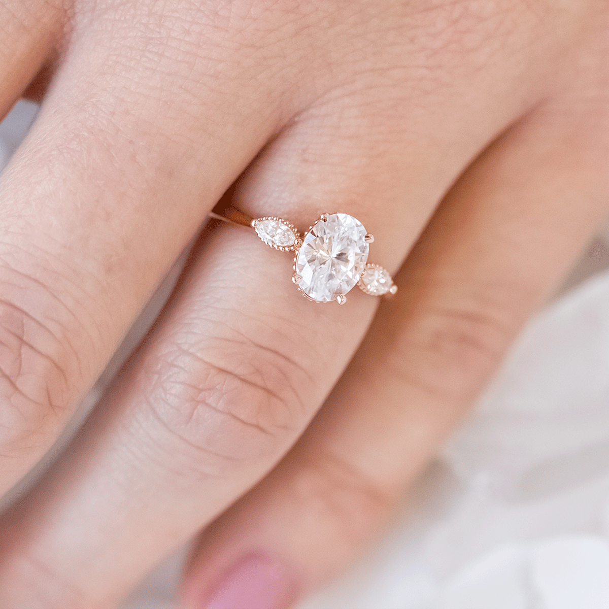 Madison ~ Oval Cut Ring