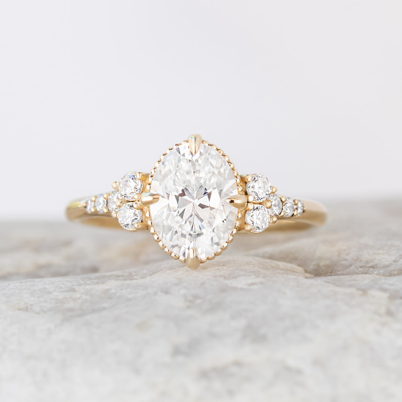 Phillipa ~ Oval Engagement Ring