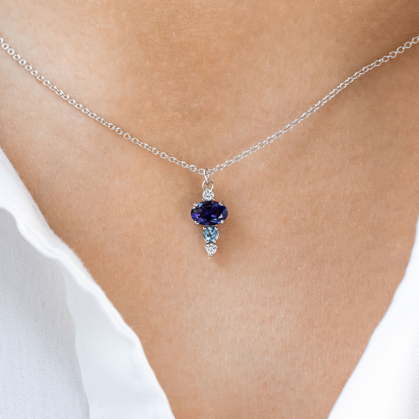 Somerset Sapphire Necklace