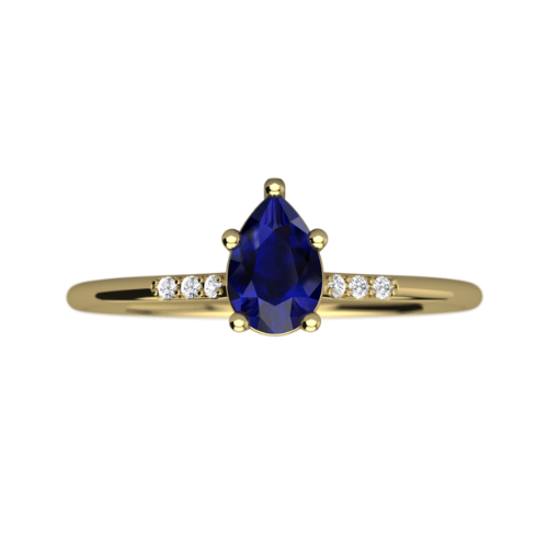 Margot Sapphire Stacking Ring