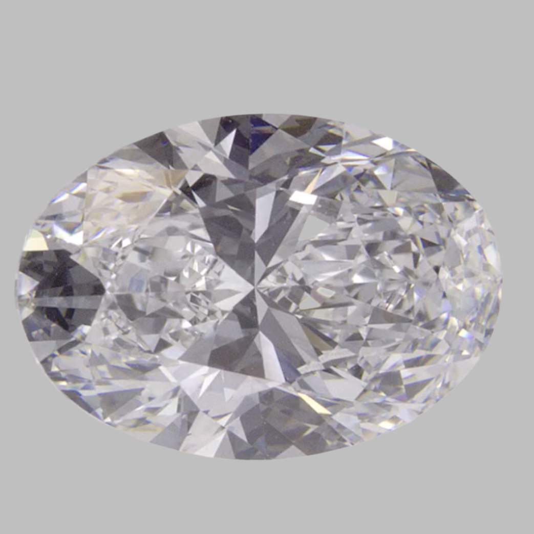 OVAL - 3.00ct D VVS2 HPHT - IGI 560849