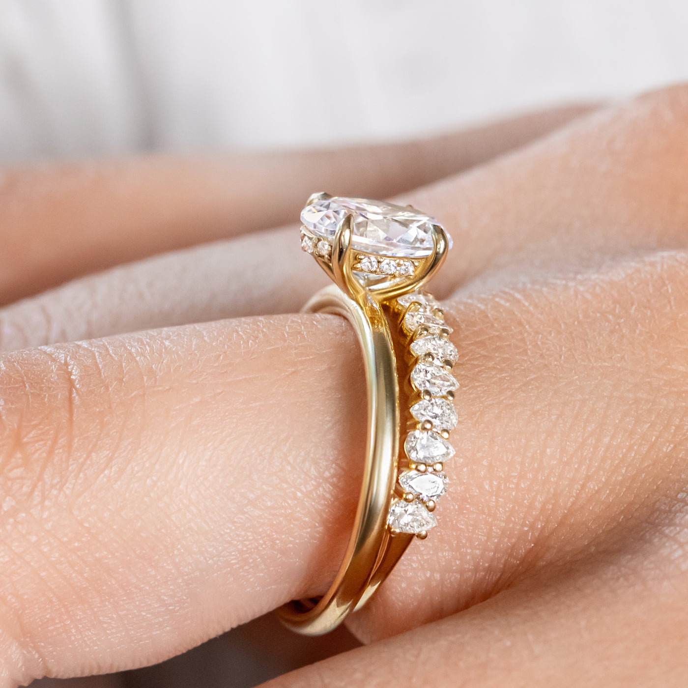 Sutton Petite ~ Diamond Wedding Ring