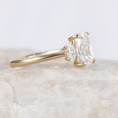 Sophie ~ Side Stone Ring