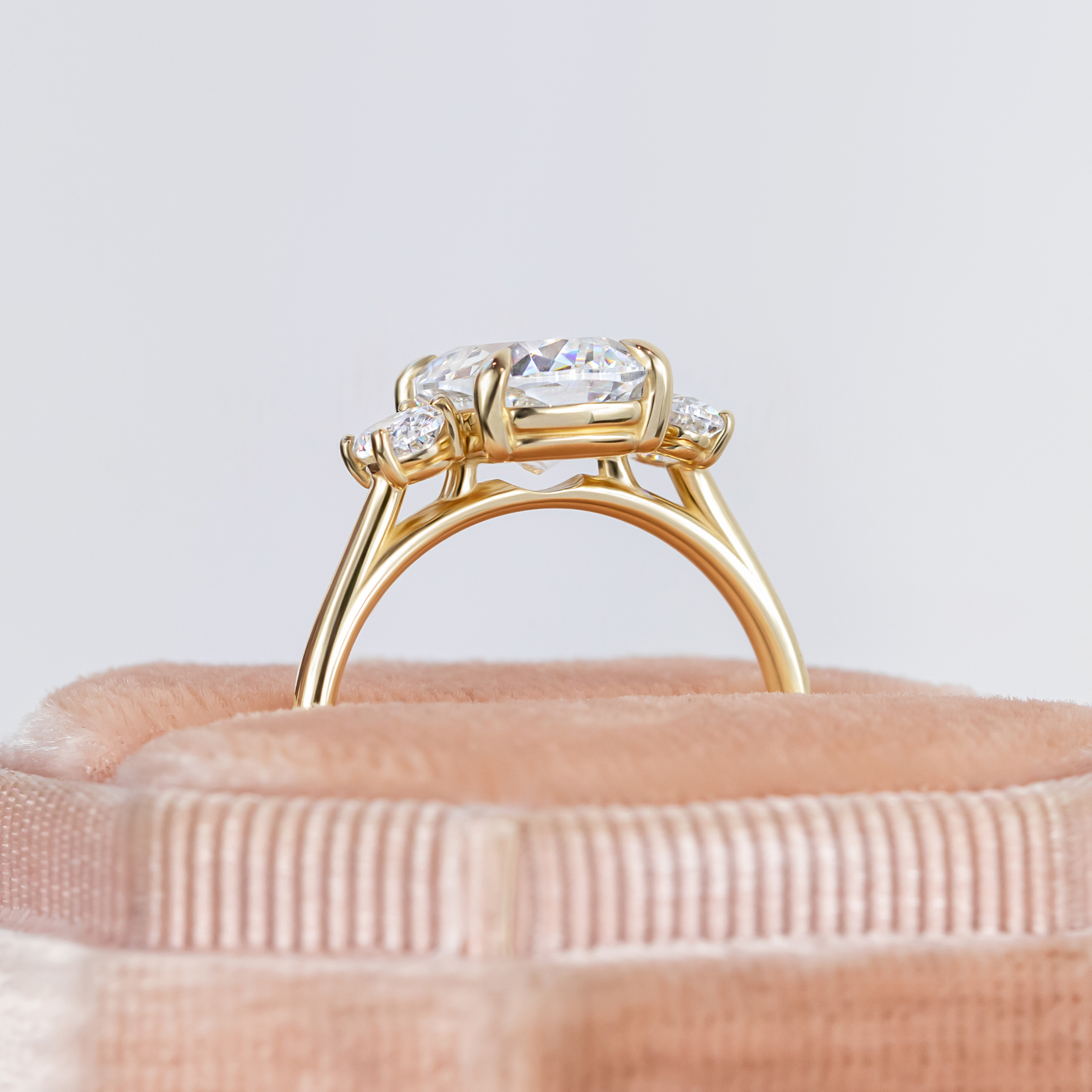 Sophie ~ Side Stone Ring