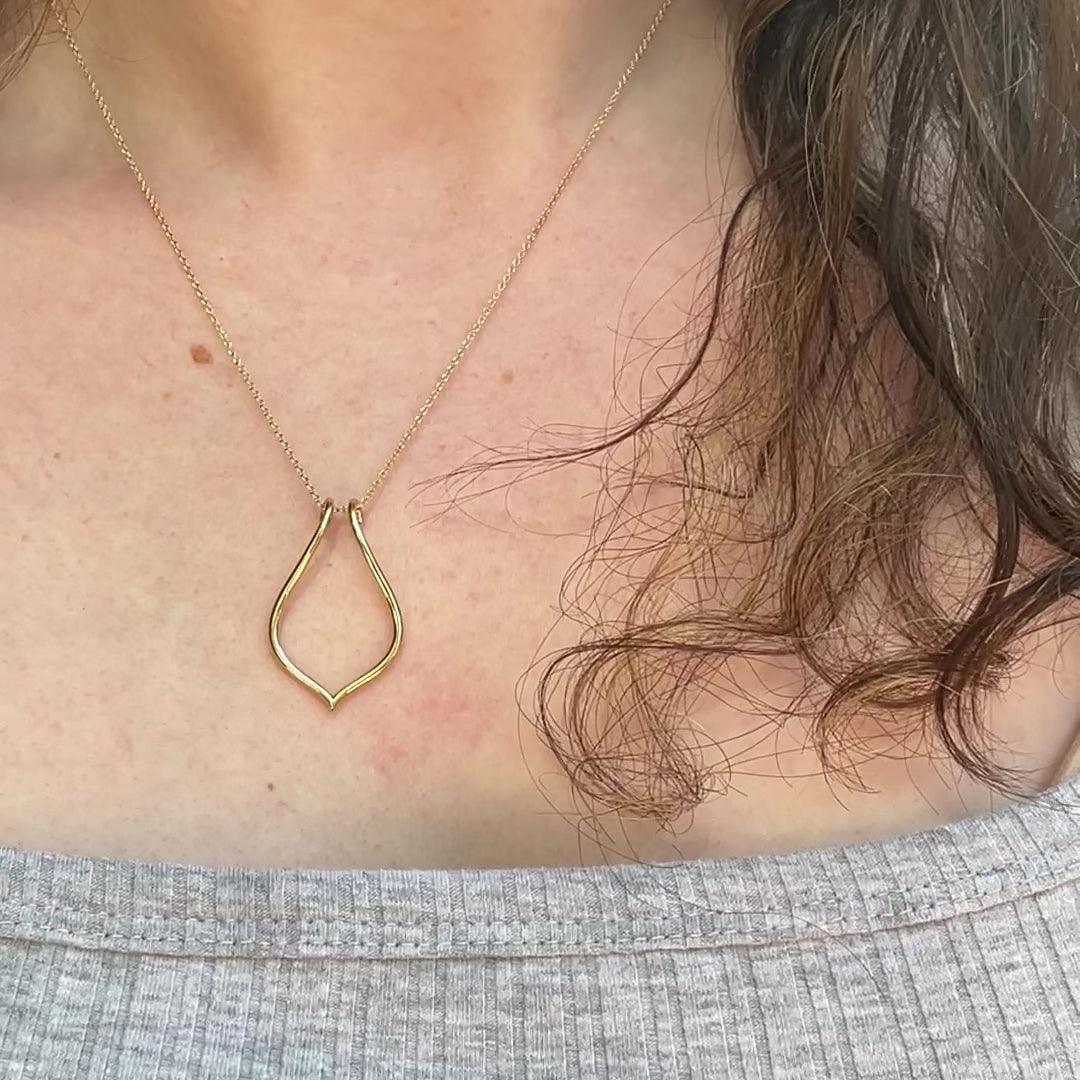 Aspen - Ring Holder Necklace